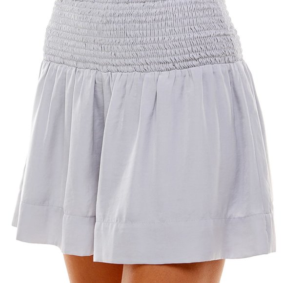 Pants Store | NWOT | Elastic Shorts | S | Light Grey | CP8994 - Picture 4 of 5